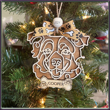 Load image into Gallery viewer, Dog Breed Christmas Ornaments Custom Personalized Gift Keepsake
