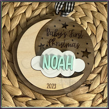 Load image into Gallery viewer, Custom Baby's First Christmas Ornament