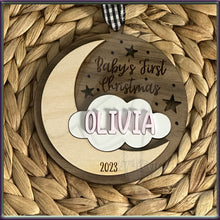 Load image into Gallery viewer, Custom Baby's First Christmas Ornament