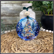 Load image into Gallery viewer, Christmas Ornaments - Acrylic Printed Stained Glass - Custom Tree Decor Festive Decoration