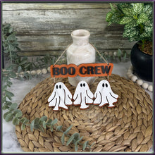 Load image into Gallery viewer, DIY Boo Crew Pop Out Halloween Door Hanger Kit