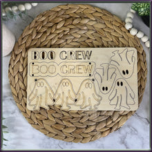 Load image into Gallery viewer, DIY Boo Crew Pop Out Halloween Door Hanger Kit