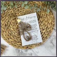 Load image into Gallery viewer, Celtic Cross Ornament, Irish Blessing Story Card