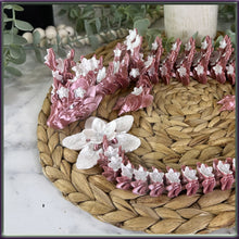 Load image into Gallery viewer, Cherry Blossom Dragon - 3D Printed - Cinderwing Design - Articulated Novelty Item Toy Fidget Unique Gift Stress Toy