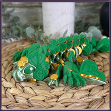 Load image into Gallery viewer, Clover Dragon - 3D Printed - Cinderwing Design - Articulated Novelty Item Toy Fidget Unique Gift Stress Toy