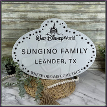 Load image into Gallery viewer, Custom Personalized Vacation Door Sign