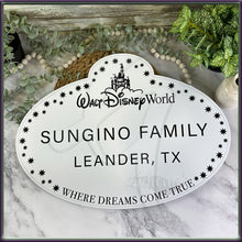 Load image into Gallery viewer, Custom Personalized Vacation Door Sign