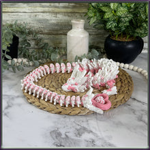 Load image into Gallery viewer, Heart Dragon - 3D Printed - Cinderwing Design - Articulated Novelty Item Toy Fidget Unique Gift Stress Toy Love Valentine