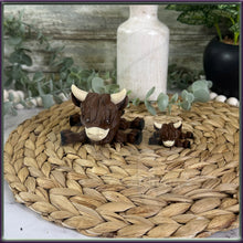 Load image into Gallery viewer, Highland Cow Articulated 3d Printed Fidget Toy