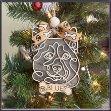 Load image into Gallery viewer, Dog Breed Christmas Ornaments Custom Personalized Gift Keepsake