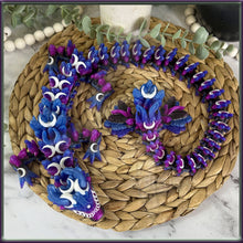 Load image into Gallery viewer, Lunar Dragon - 3D Printed - Cinderwing Design - Articulated Novelty Item Toy Fidget Unique Gift Stress Toy