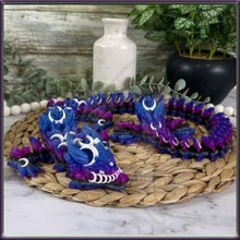 Load image into Gallery viewer, Lunar Dragon - 3D Printed - Cinderwing Design - Articulated Novelty Item Toy Fidget Unique Gift Stress Toy