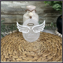 Load image into Gallery viewer, Personalized Memorial Angel Ornament, Keepsake, Customizable, Mom, Baby, Dad, Grandma