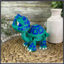 Load image into Gallery viewer, 3D Printed Articulating Sea Turtle Toy