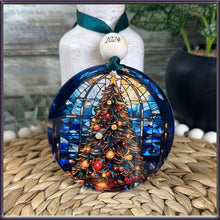 Load image into Gallery viewer, Christmas Ornaments - Acrylic Printed Stained Glass - Custom Tree Decor Festive Decoration