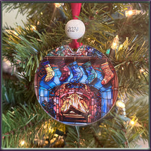 Load image into Gallery viewer, Christmas Ornaments - Acrylic Printed Stained Glass - Custom Tree Decor Festive Decoration