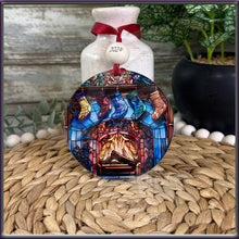 Load image into Gallery viewer, Christmas Ornaments - Acrylic Printed Stained Glass - Custom Tree Decor Festive Decoration