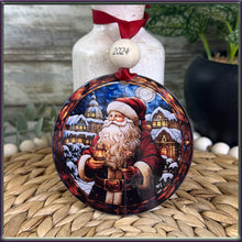 Load image into Gallery viewer, Christmas Ornaments - Acrylic Printed Stained Glass - Custom Tree Decor Festive Decoration