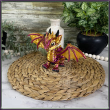 Load image into Gallery viewer, 3D Printed Articulating Western Dragon β Poseable Fantasy Figure β Collectible Gift Flexi Fidget Toy