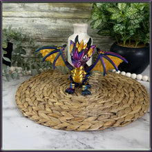 Load image into Gallery viewer, 3D Printed Articulating Western Dragon β Poseable Fantasy Figure β Collectible Gift Flexi Fidget Toy