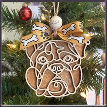 Load image into Gallery viewer, Dog Breed Christmas Ornaments Custom Personalized Gift Keepsake