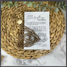 Load image into Gallery viewer, Celtic Knot Ornament, Irish Blessing Story Card
