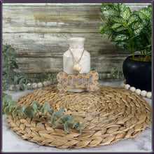 Load image into Gallery viewer, Personalized Dog Bone Ornament, Keepsake, Customizable, Pet Name