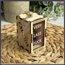 Load image into Gallery viewer, Last F**K Ornament Funny Adult Humor Christmas Ornament Novelty Gift