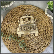 Load image into Gallery viewer, DIY Gingerbread Truck Christmas Ornament Paint Kit