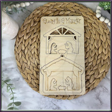 Load image into Gallery viewer, DIY Away in a Manger Pop Out Paint Kit