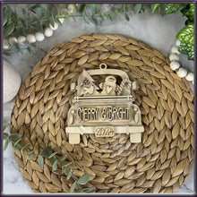 Load image into Gallery viewer, DIY Merry and Bright Truck Christmas Ornament Paint Kit