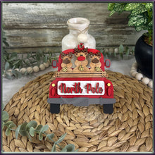 Load image into Gallery viewer, DIY Reindeer North Pole Truck Christmas Ornament Paint Kit