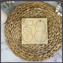 Load image into Gallery viewer, DIY Snowman Pop Out Ornament Kit