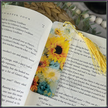 Load image into Gallery viewer, Sunflower Acrylic Bookmark