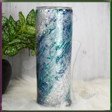 Load image into Gallery viewer, Blue and Silver Milky Way Tumbler