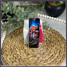 Load image into Gallery viewer, Colorful Mushroom Acrylic Bookmark
