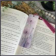 Load image into Gallery viewer, Dandelion Flower Acrylic Bookmark
