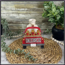 Load image into Gallery viewer, DIY Gingerbread Truck Christmas Ornament Paint Kit
