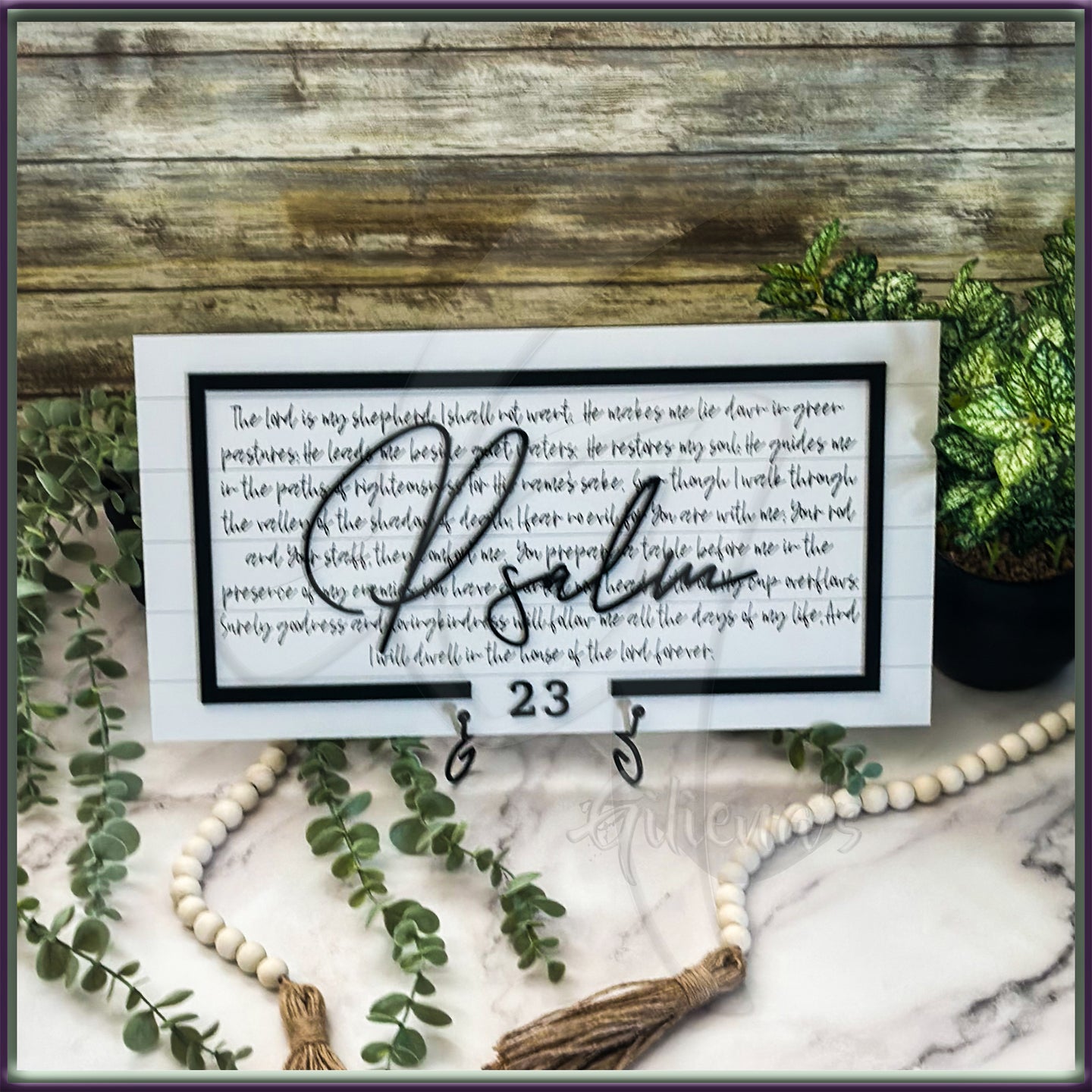 Psalm 23 Custom Home Decor Sign